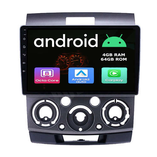Mazda BT-50 and Ford Ranger 2007-2011 Android Navigation Radio with Carplay
