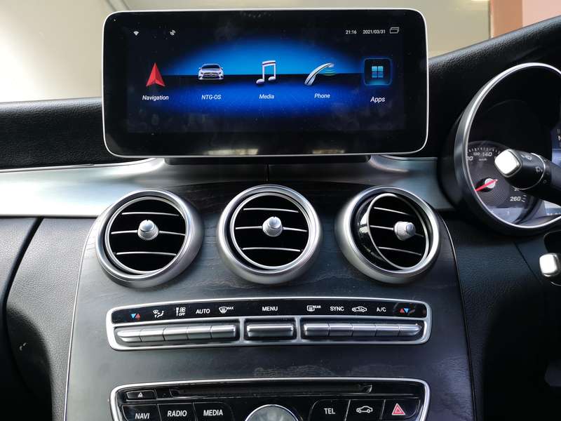 Mercedes Benz C CLASS W205 2015 - 2018 GLC-CLASS X253 2016 - 2018 V-Class W446 2016 - 2018 Android 1