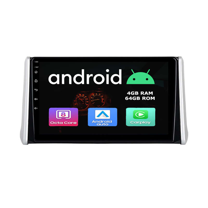 Android GPS Navigation With Wireless Carplay for Toyota Rav4 2019 to 2023