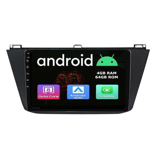 High Spec VW Tiguan 2016 to 2022 Android GPS Navigation Radio With Carplay