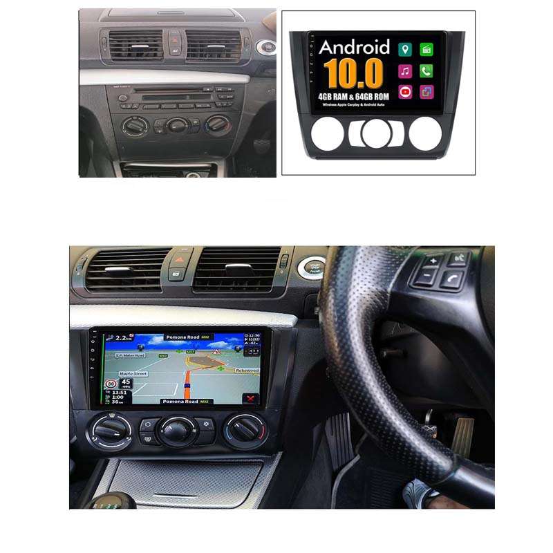 BMW 1 Series E81 E82 E87 E88 2004 - 2012 Android GPS Navigation Radio Unit With Carplay