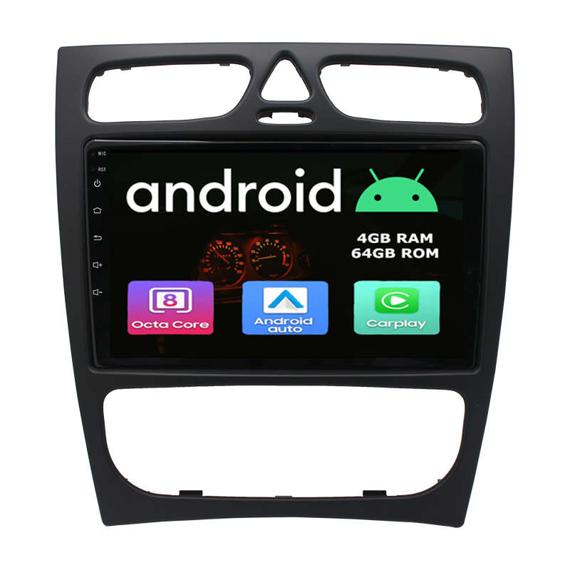 Mercedes Benz C-Class W203 C200 C320 C350 CLK W209 2002-2005 9 inch Full Touch Navigation Bluetooth