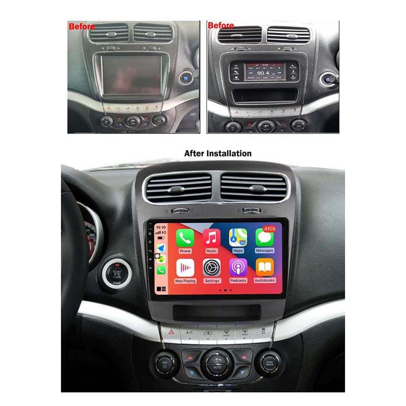 Dodge Journey 2010 - 2018 Android GPS Navigation Bluetooth Radio Unit with Carplay
