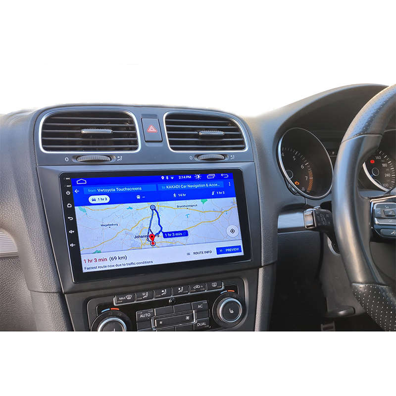 Volkswagen VW Golf 6 Android GPS Navigation Radio with built-in Carplay