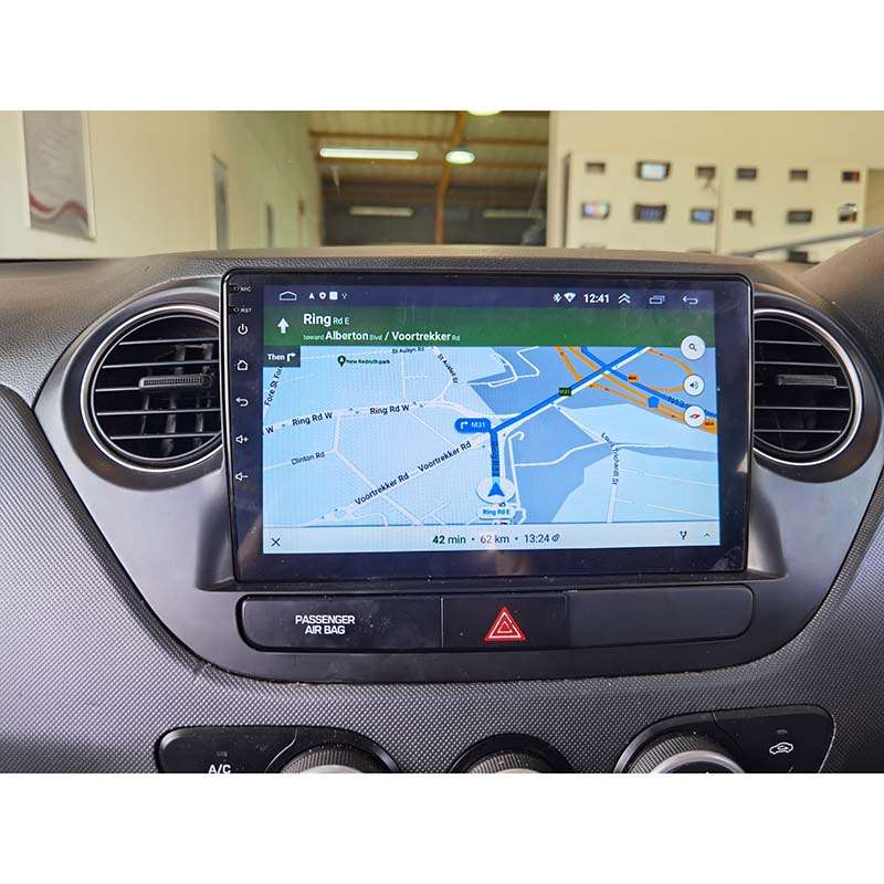 Hyundai i10 2019 - 2021 High Spec Android GPS Navigation Radio Unit with Carplay