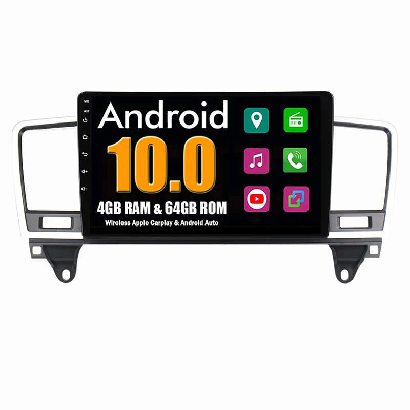 Mercedes Benz ML W166 2012 - 2015 Android 9 inch GPS Navigation Bluetooth Radio Unit System