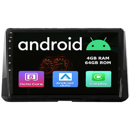 Toyota Corolla 2019 2020 2021 2022 Android 10 inch Touch Screen GPS Navigation Radio Unit with Carpl