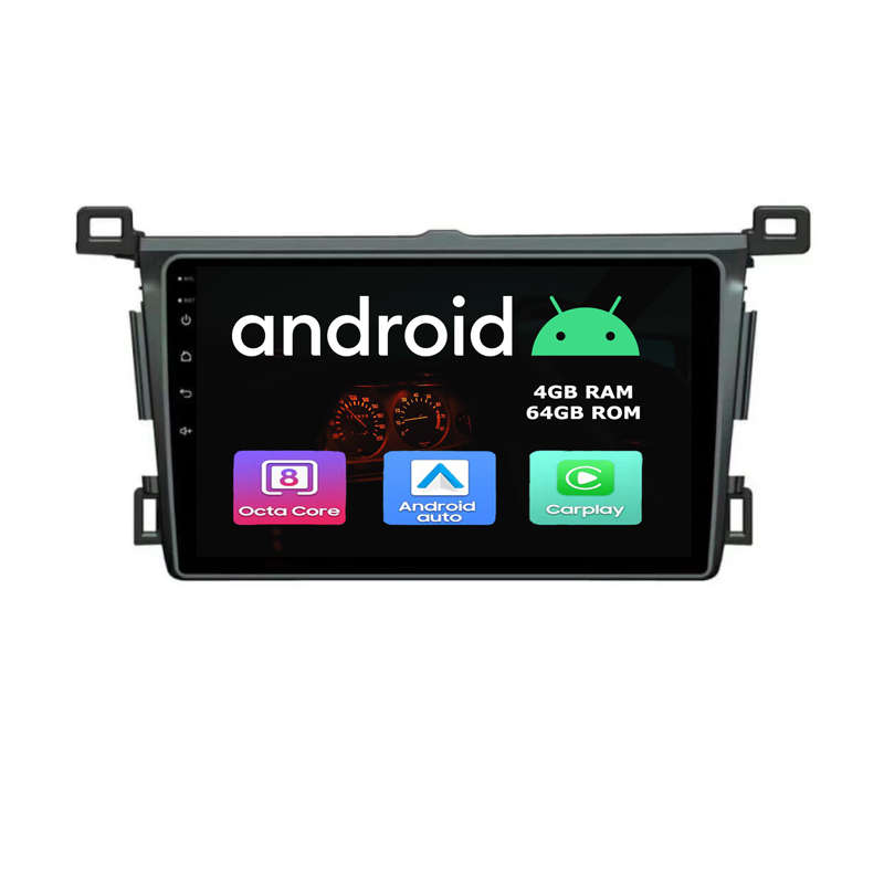 Toyota Rav4 2013 to 2018 Android GPS Navigation Radio with built-in wireless Carplay