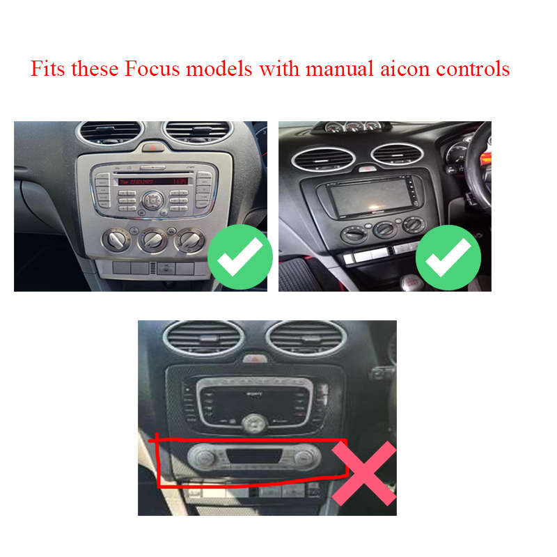 Ford Focus 2008 - 2011 Android GPS Navigation Bluetooth Radio Unit with Carplay