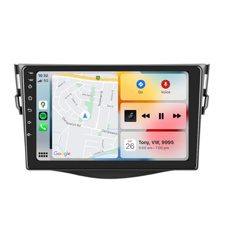 Toyota Rav 4 2006 to 2012 Android GPS Navigation Radio with built-in wireless Carplay