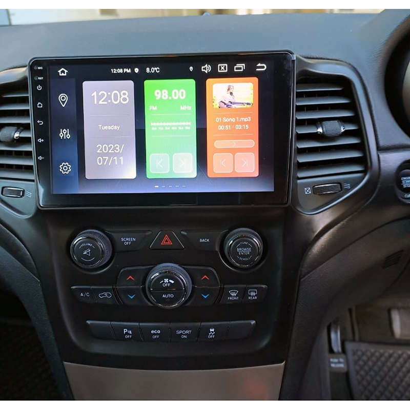 Jeep Grand Cherokee 2014 - 2022 Android GPS Navigation Bluetooth Radio Unit with Carplay