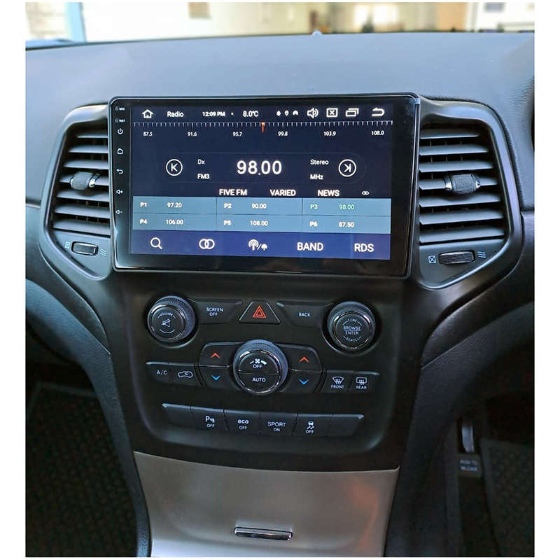 Jeep Grand Cherokee 2014 - 2022 Android GPS Navigation Bluetooth Radio Unit with Carplay