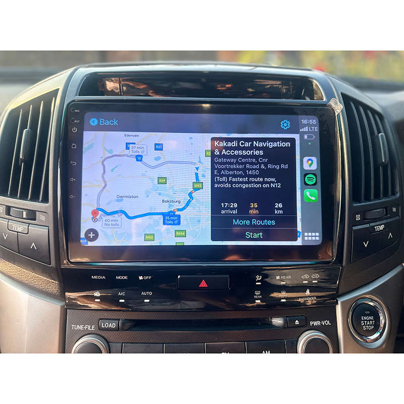Toyota Land Cruiser VX 200 Series 2008 - 2015  Android GPS Navigation Radio CarPlay Unit