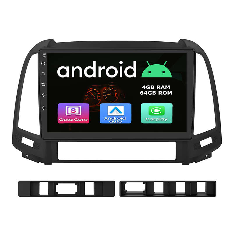 Hyundai  Santa fe 2006 - 2012 High Spec Android GPS Navigation Radio Unit with Carplay