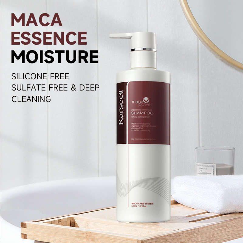 Karseell Argan Oil Moisture Shampoo - 500ml | Salon-Grade UV Protection & Split End Repair
