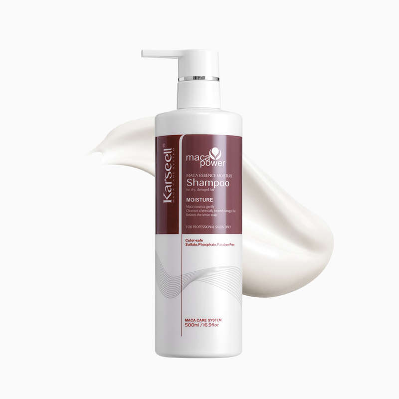 Karseell Argan Oil Moisture Shampoo - 500ml | Salon-Grade UV Protection & Split End Repair