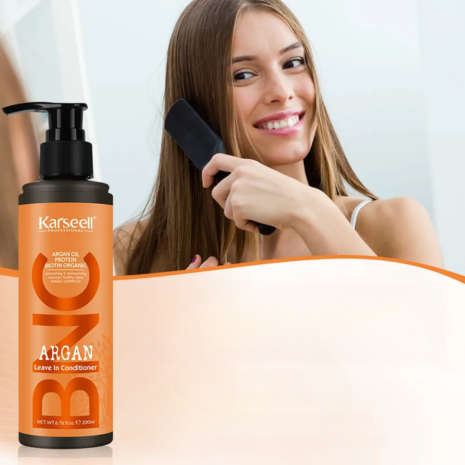 Karseell BNC Argan Leave-in Conditioner | Keratin + Biotin Infusion | 200ML