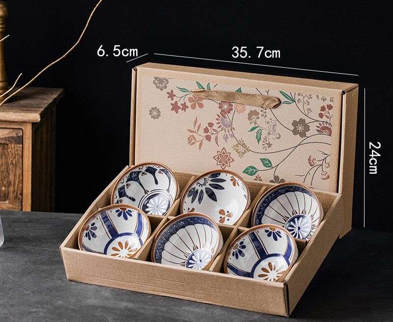 Kithi Group Set of 6 Japanese Bowls