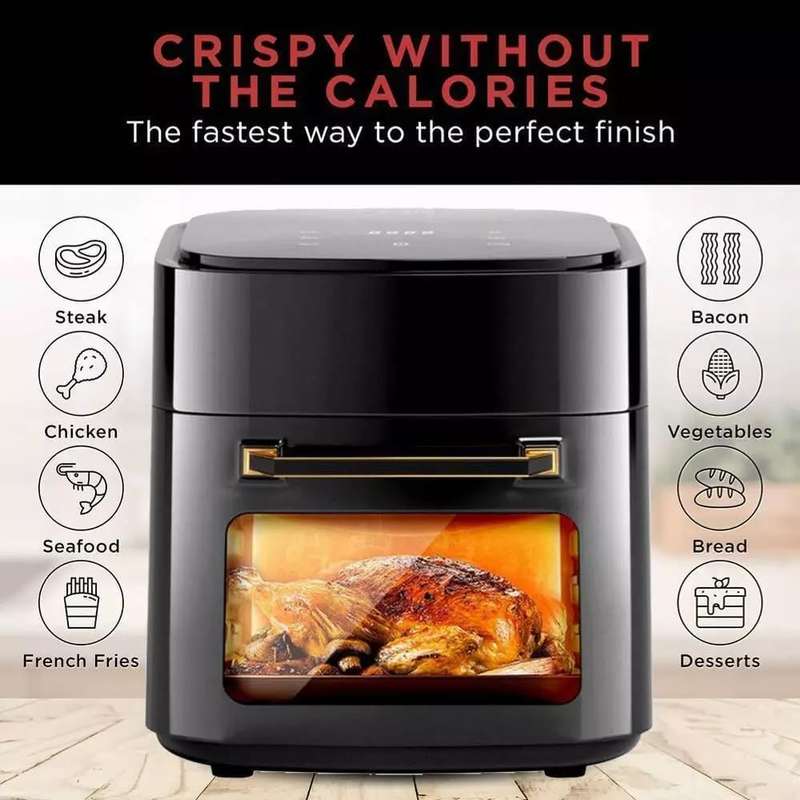 15L Visual Air Fryer with Grill