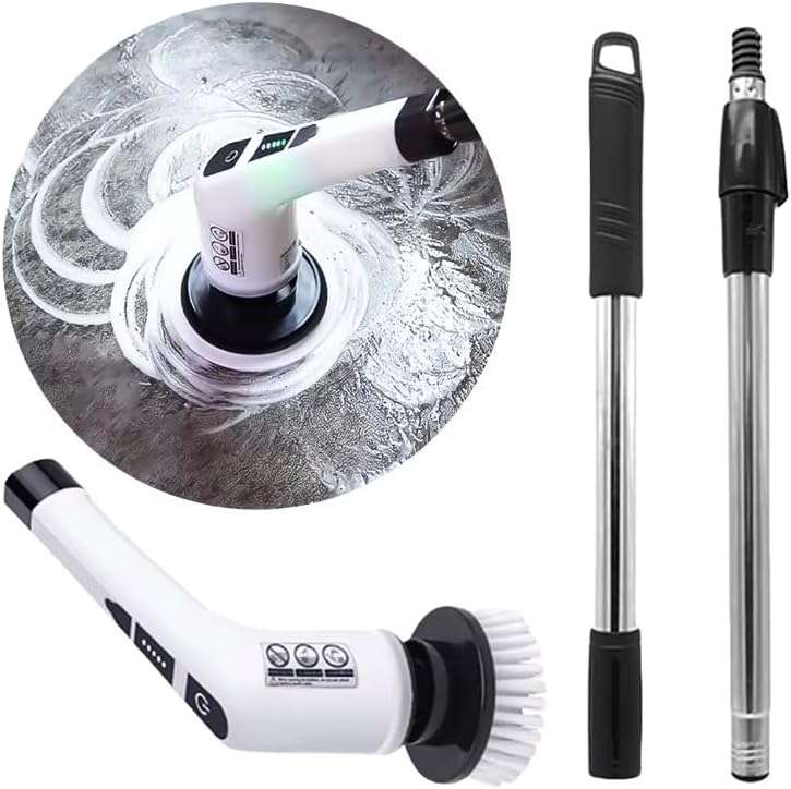 Kithi Group 3 in 1 Rechargeable Power Spin Scrubber Brush