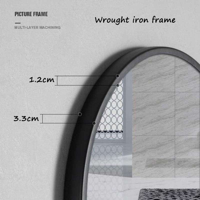 Kithi Group Wall-Mounted Circular Mirror