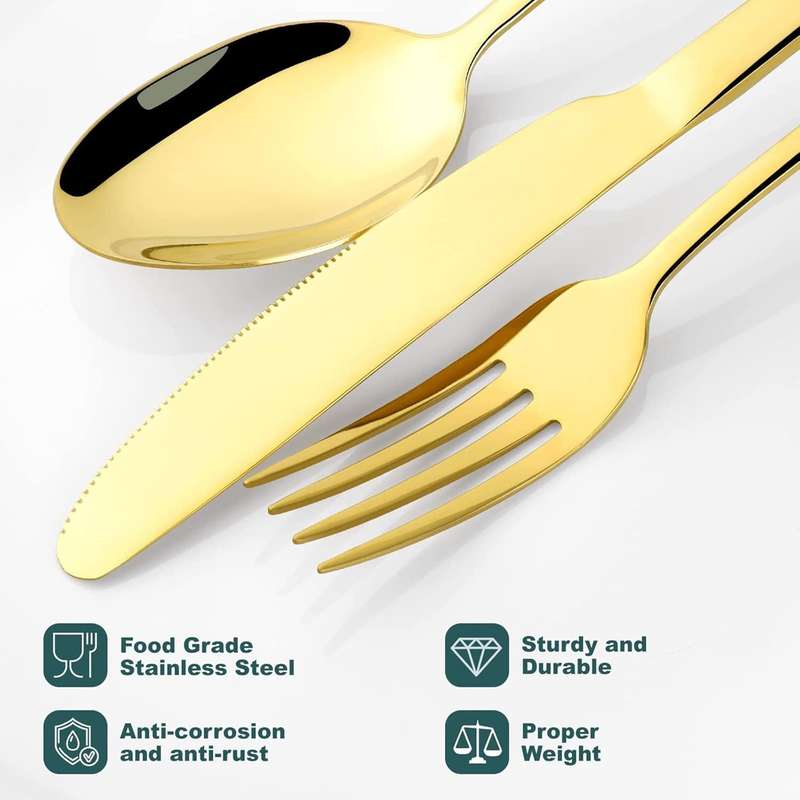 Kithi Group Storage Box & 24-Piece Cutlery Set