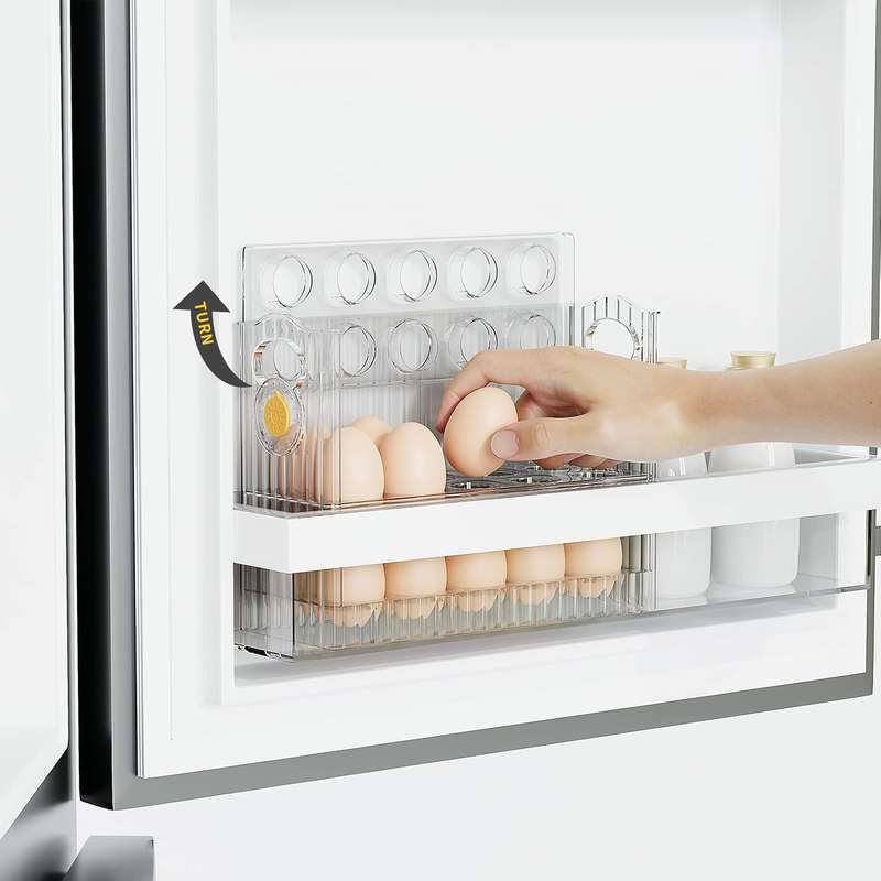 Kithi Group Self-Flip Egg Storage Box