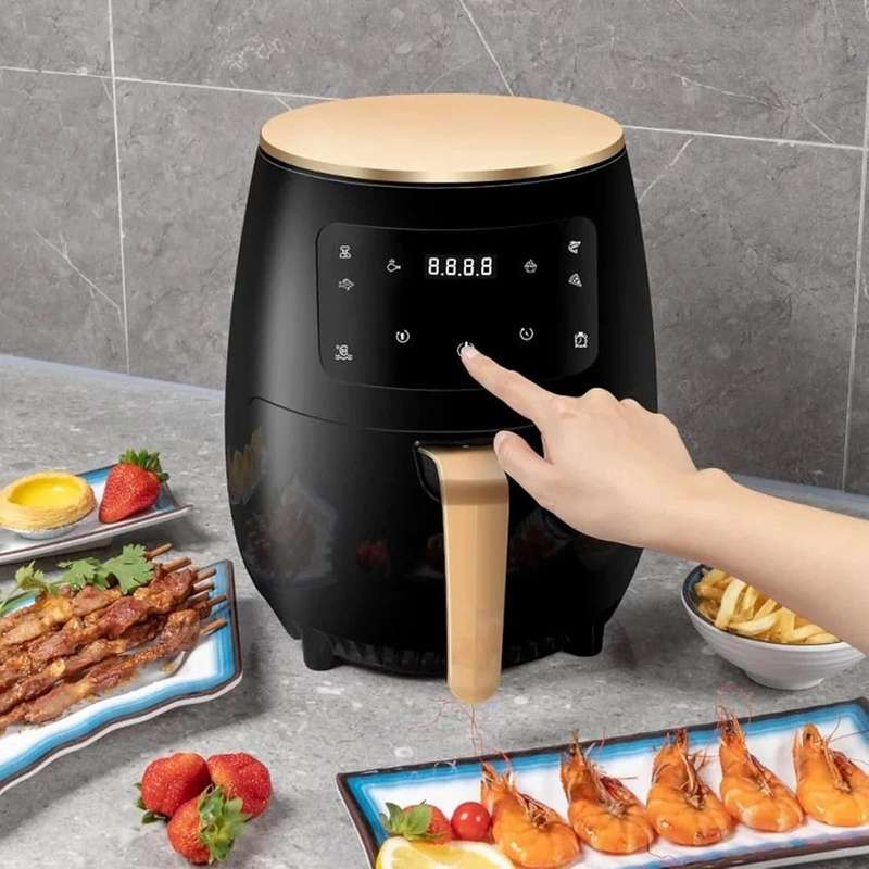Kithi Group Silver Crest Air Fryer 2400W - 6L
