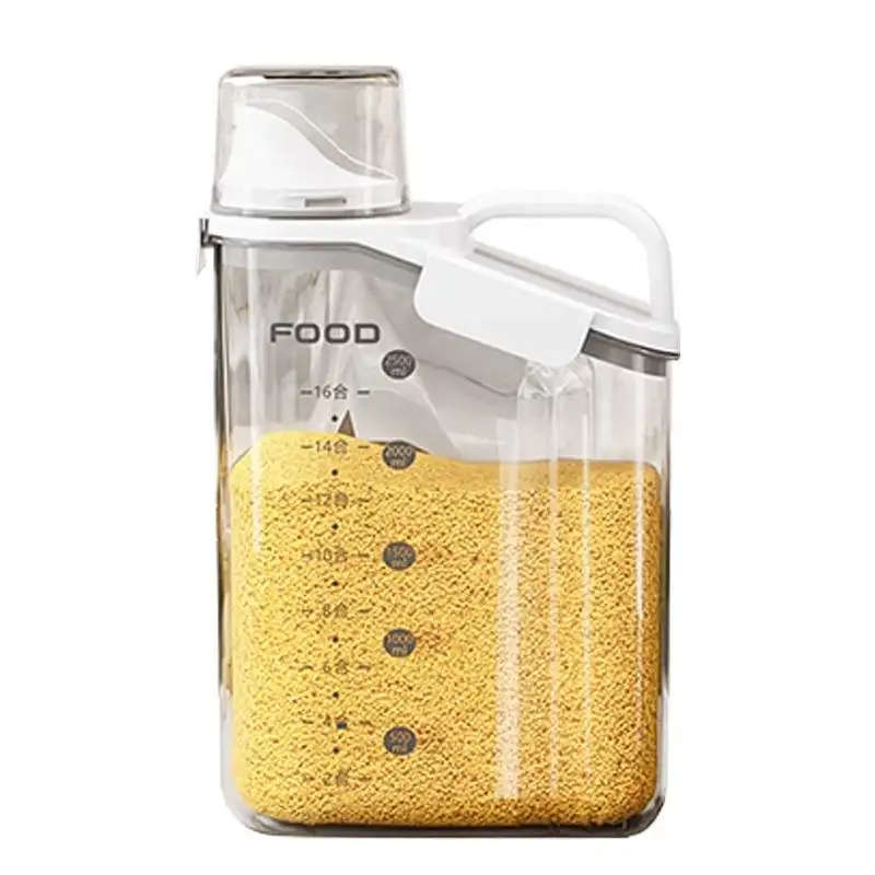Kithi Group Clear Cereal Storage Containers with Lids Airtight