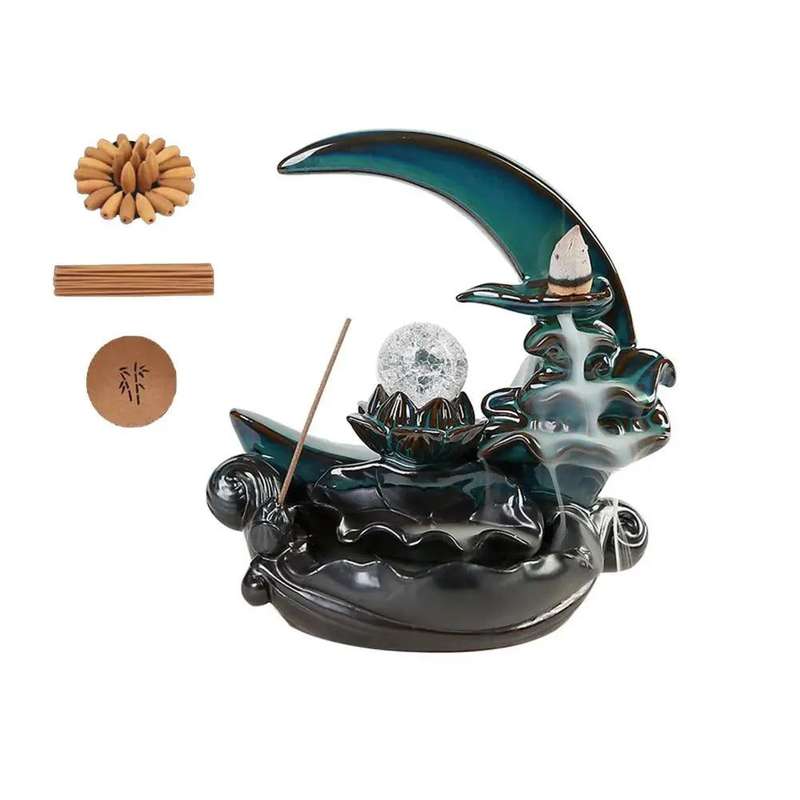 Kithi Group Waterfall Incense Burner Aromatherapy Ornament