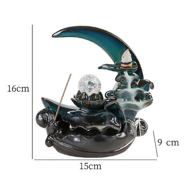 Kithi Group Waterfall Incense Burner Aromatherapy Ornament