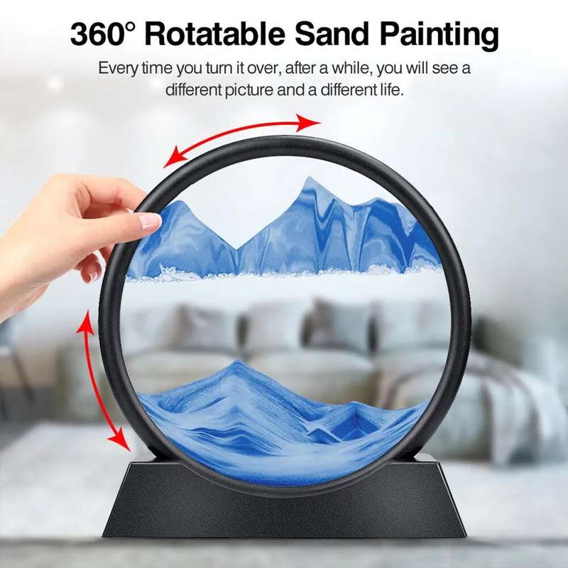 Kithi Group 3D Dynamic Moving Sand Art