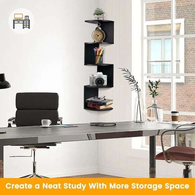 Kithi Group D-shaped corner shelf 5-tier