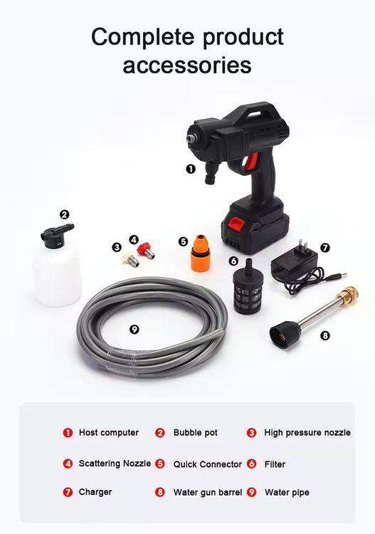 Kithi Group High Pressure Car Wash Gun 24v