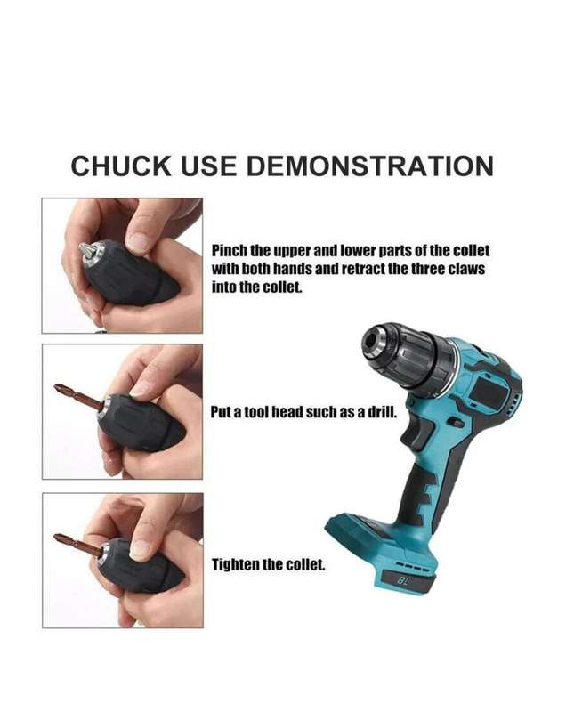 Kithi Group Brushless Multi-Function Power Toolset Cordless