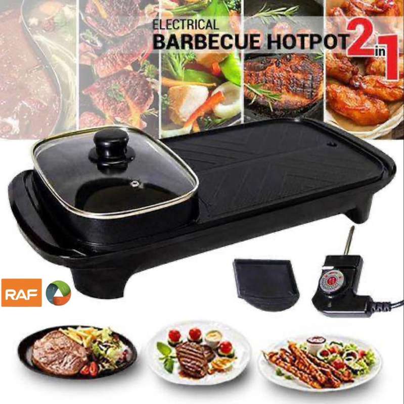 Kithi Group Multifunctional Grill & Hotpot 2 in 1