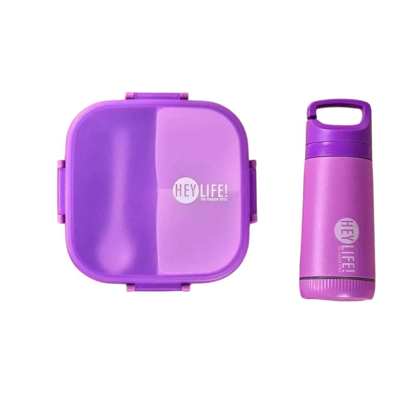 Kithi Group Eco-Friendly Childrens Lunch Box Set with Water Bottle