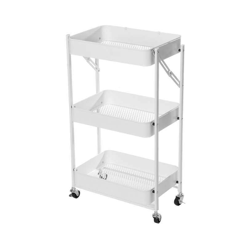 Kithi Group Multipurpose Foldable Trolley 3-Tier