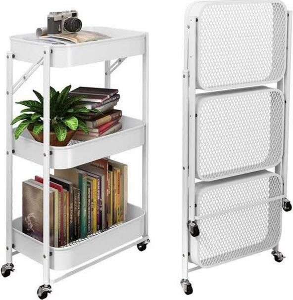 Kithi Group Multipurpose Foldable Trolley 3-Tier