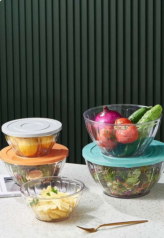 Kithi Group 4 Pcs Salad Bowl Set