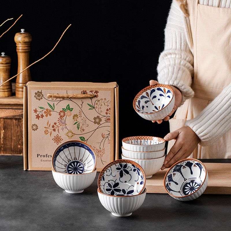 Kithi Group Set of 6 Japanese Bowls
