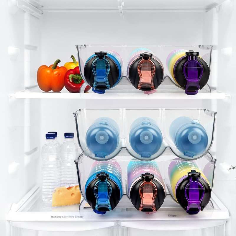 Kithi Group Wine and Water Bottle Organizer