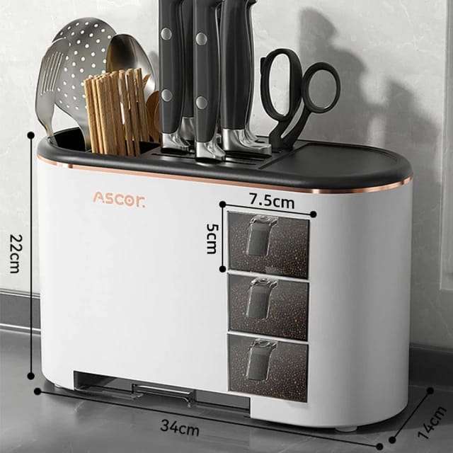 Multi-Functional Kitchen Storage Rack