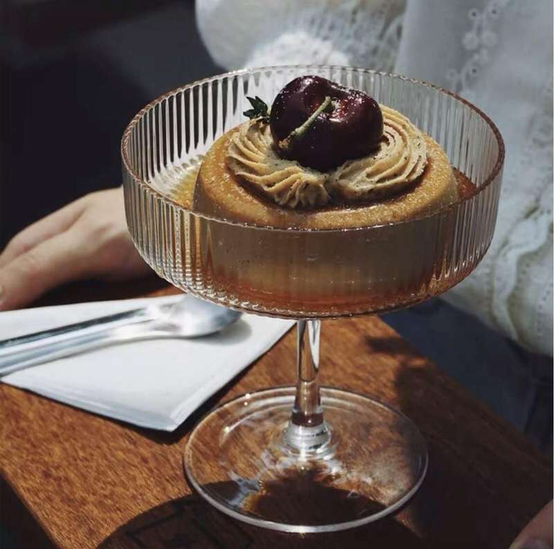 Stemware dessert bowl set - 6 pcs