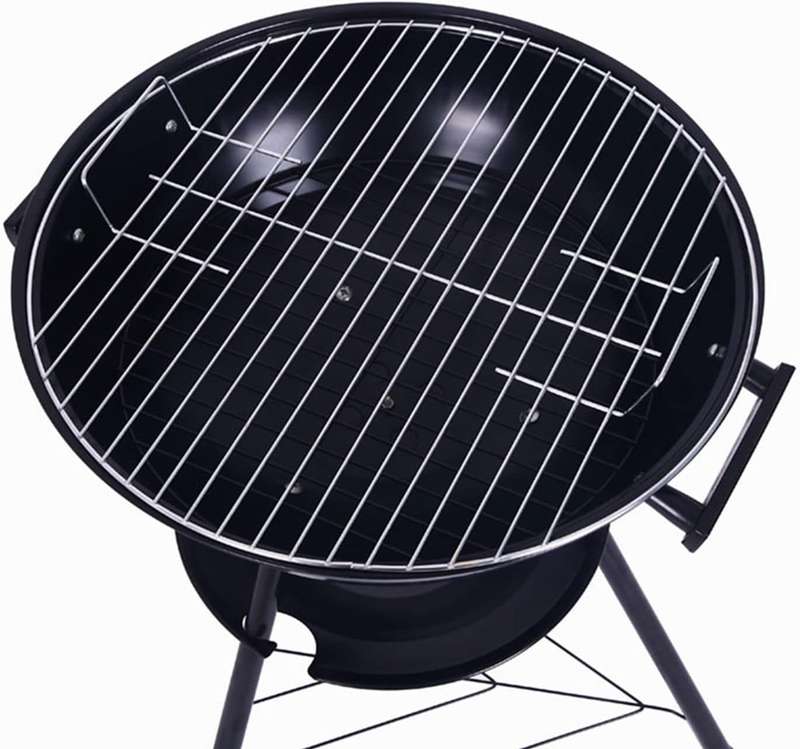 BBQ Braai Stand  Outdoor Round Portable Charcoal Grill