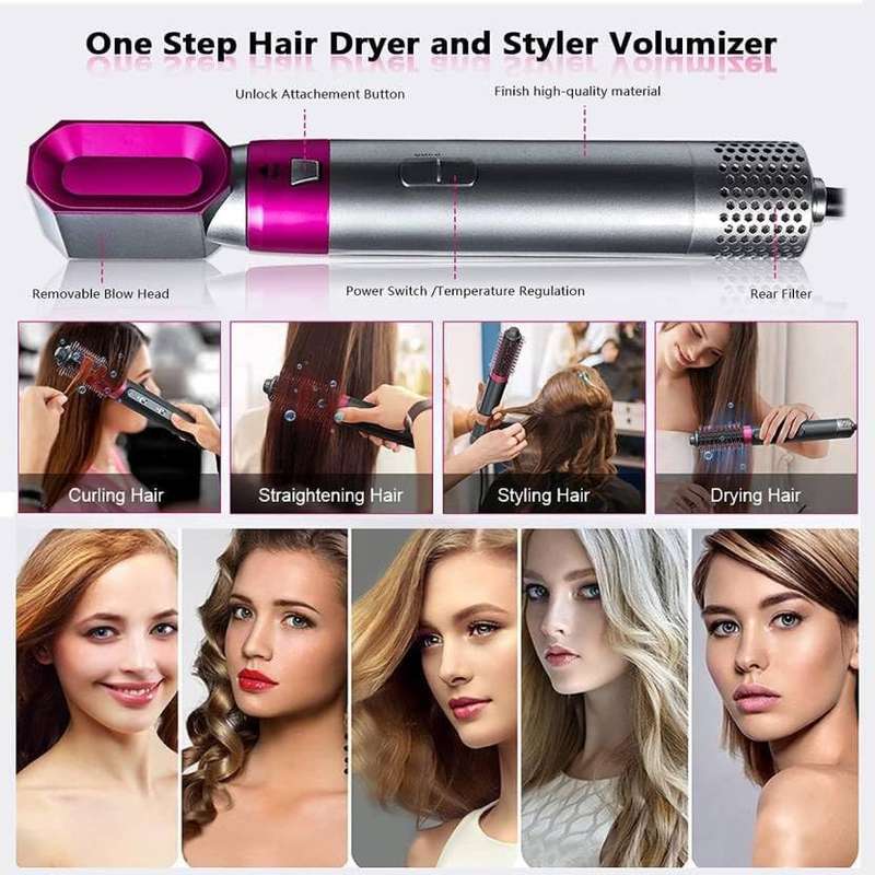 5-in-1 Multifunctional Hair Dryer Styling Tool