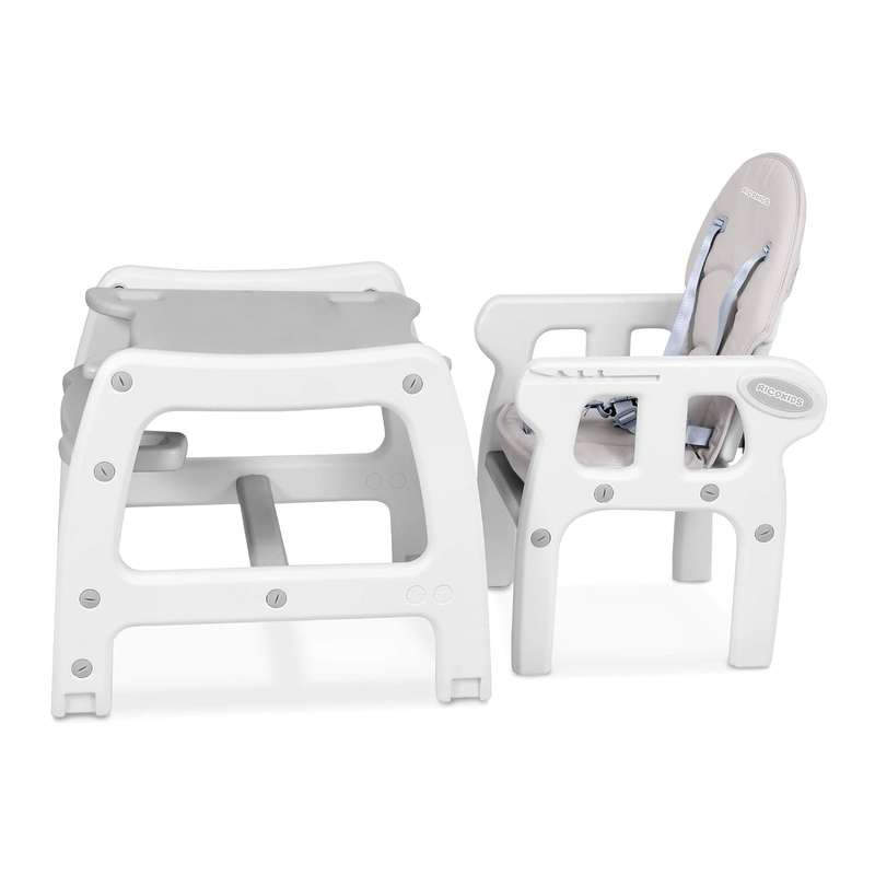 Multifunctional High Chair 5-in-1 - Table + Baby Chair Adjustable