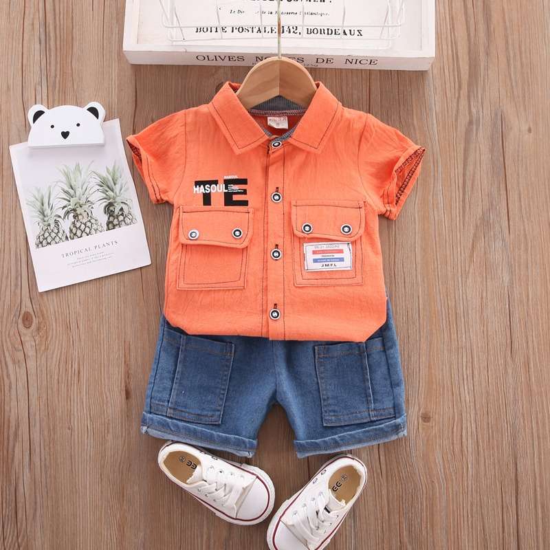 Kithi Group - Little Explorer Denim & Cotton Set