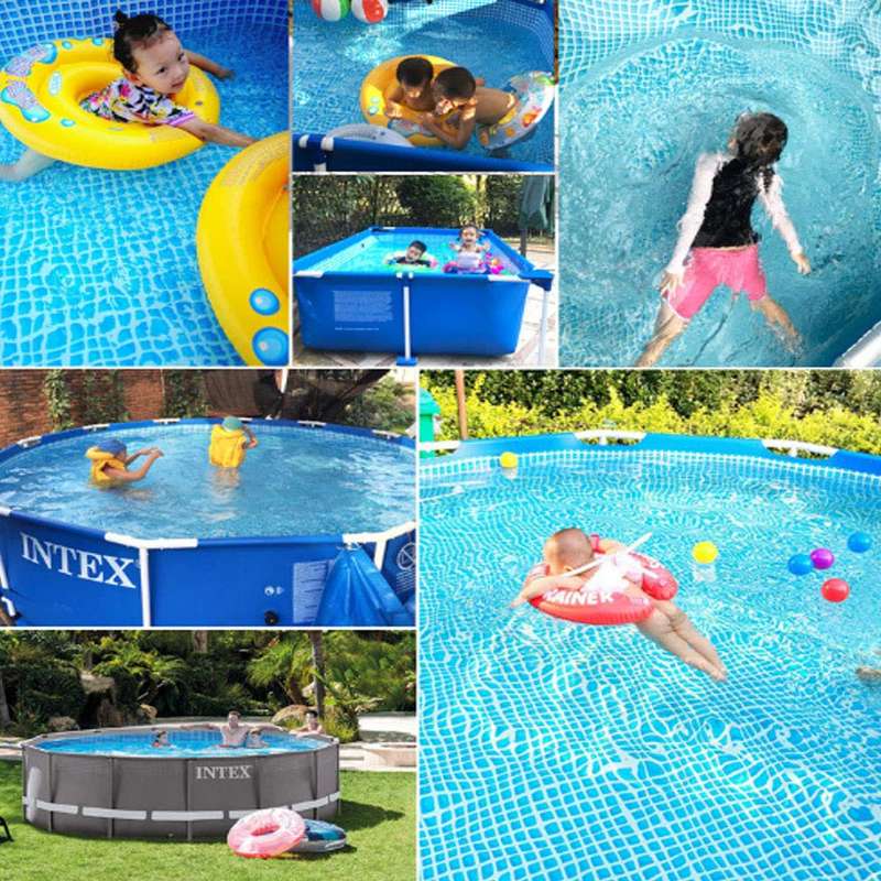 Rectangular Portable Pool Frame 3m x 2m x 75cm