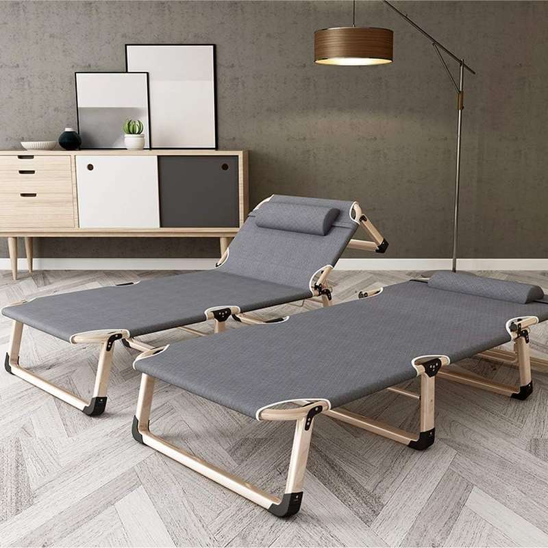 Portable Multifunctional Folding Bed & Recliner, single